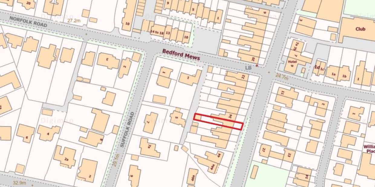 Location of The Halt Holiday Cottage, Sheringham