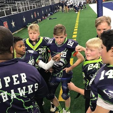 Football, Youth - Arkansas Super Seahawks - Bentonville, Arkansas