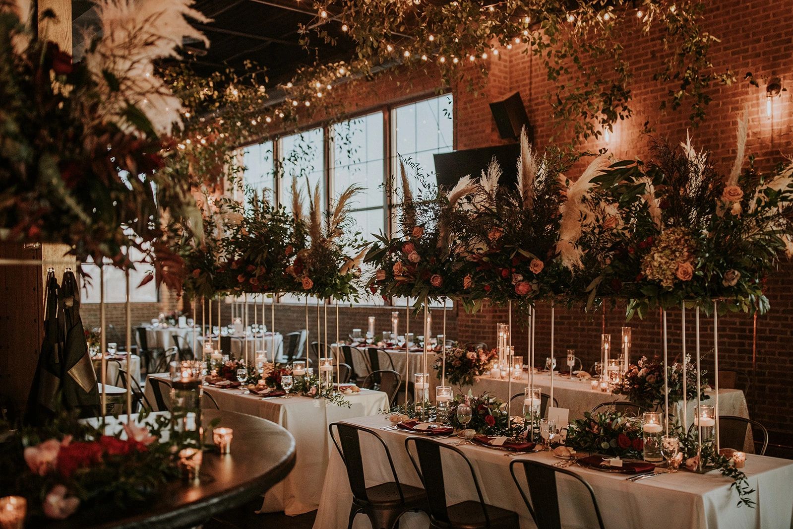 Modern Bohemian Wedding Design in Industrial Loft