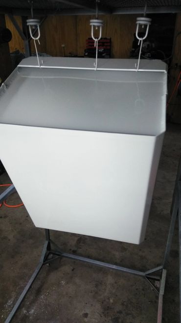 airboat engine powder coated
