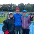 Triathlon coaching athlete members and OC Squad at Aberfeldy Triathlon