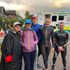 Triathlon coaching athlete members and OC Squad at Aberfeldy Triathlon