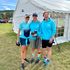 Triathlon coaching athlete members and OC Squad at Aberfeldy Triathlon