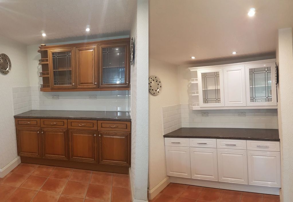 Painted kitchen