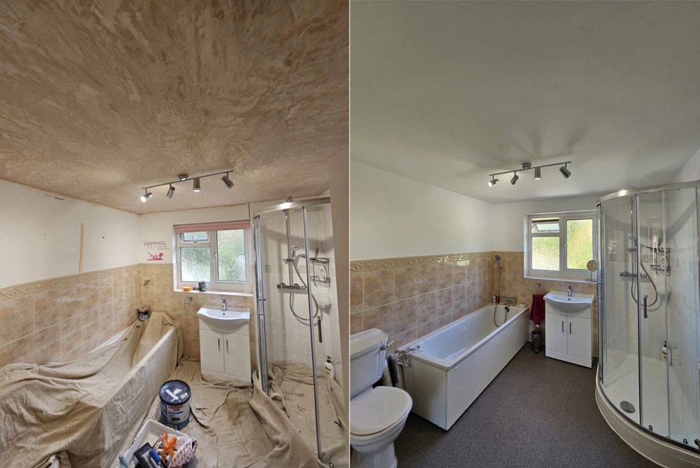 Dulux Bathroom painted