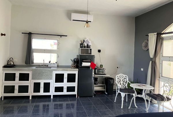 Image of the casita and kitchenette