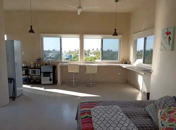 Image of the studio bedroom