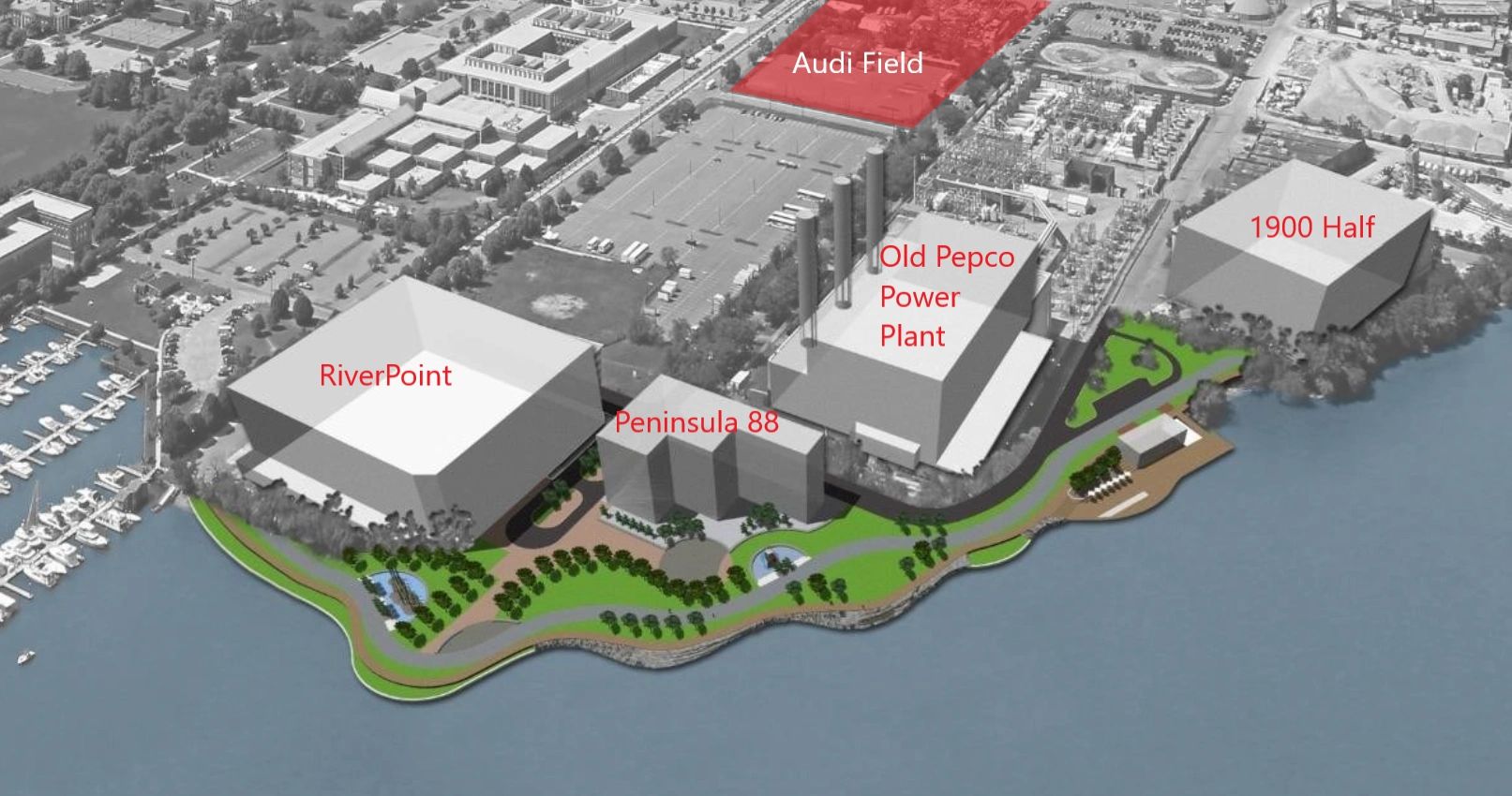Feb Update: BPt Park, Audi/Nats sched, Pepco pipeline, milestones