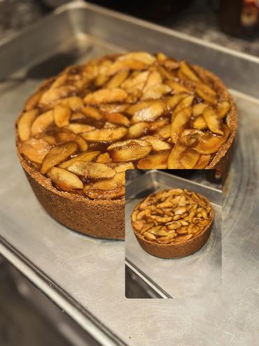 Apple pie cheesecake