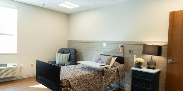 Picture of  a private room in Hanceville Nursing and Rehab Center