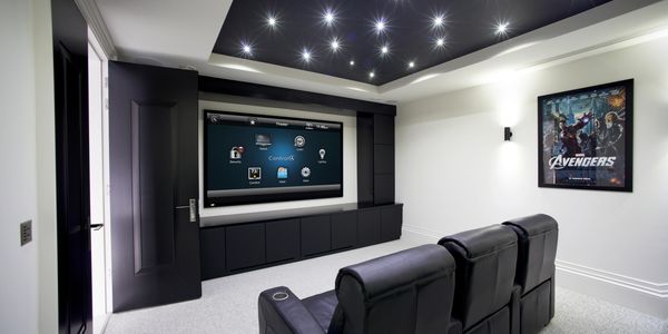 Custom theater room 