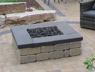 Concrete Paver Firepit