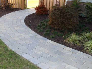 Concrete Paver Walkway