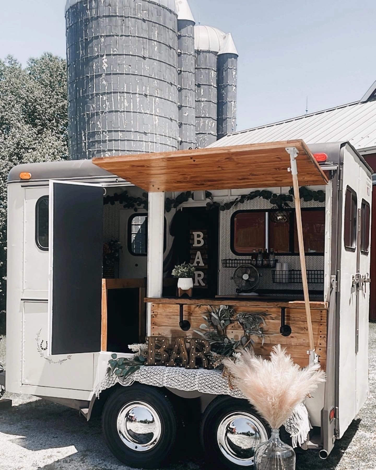 lil' Unstable Mobile Bar Rental/Bartending, Horse Trailer Bar
