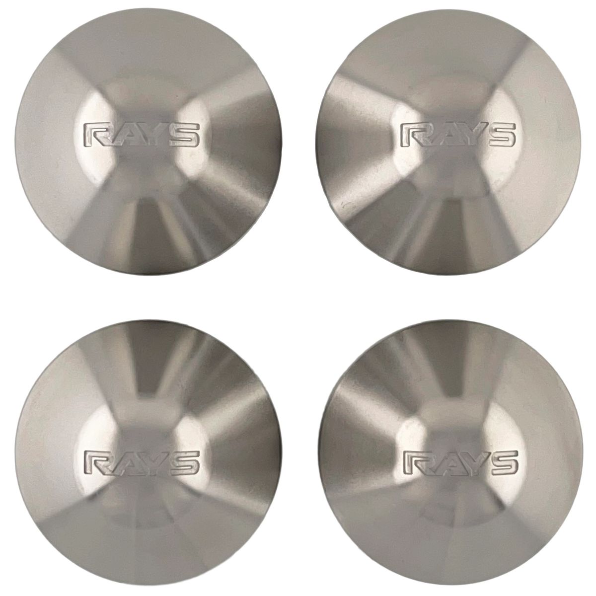 Mazdaspeed MS-02 Titanium Reproduction Center Caps, Set of 4