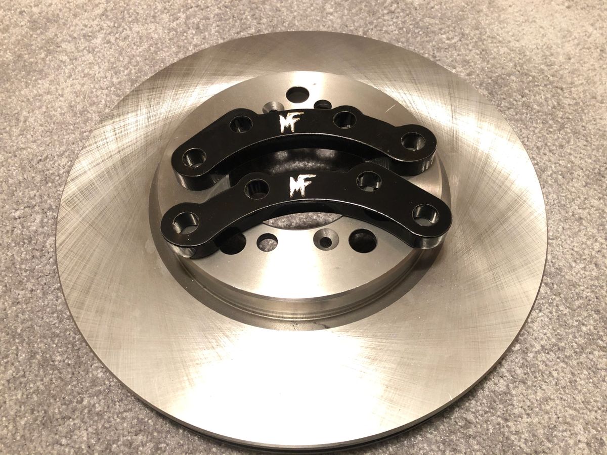 Modified Honda Odyssey Brake Rotors (Z32 Front Brakes) Datsun 240Z/260Z/280Z