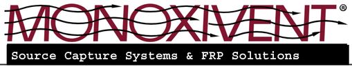 Monoxivent logo with source capture systems and FRP solutions.