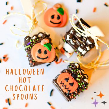 halloween hot cocoa bombs