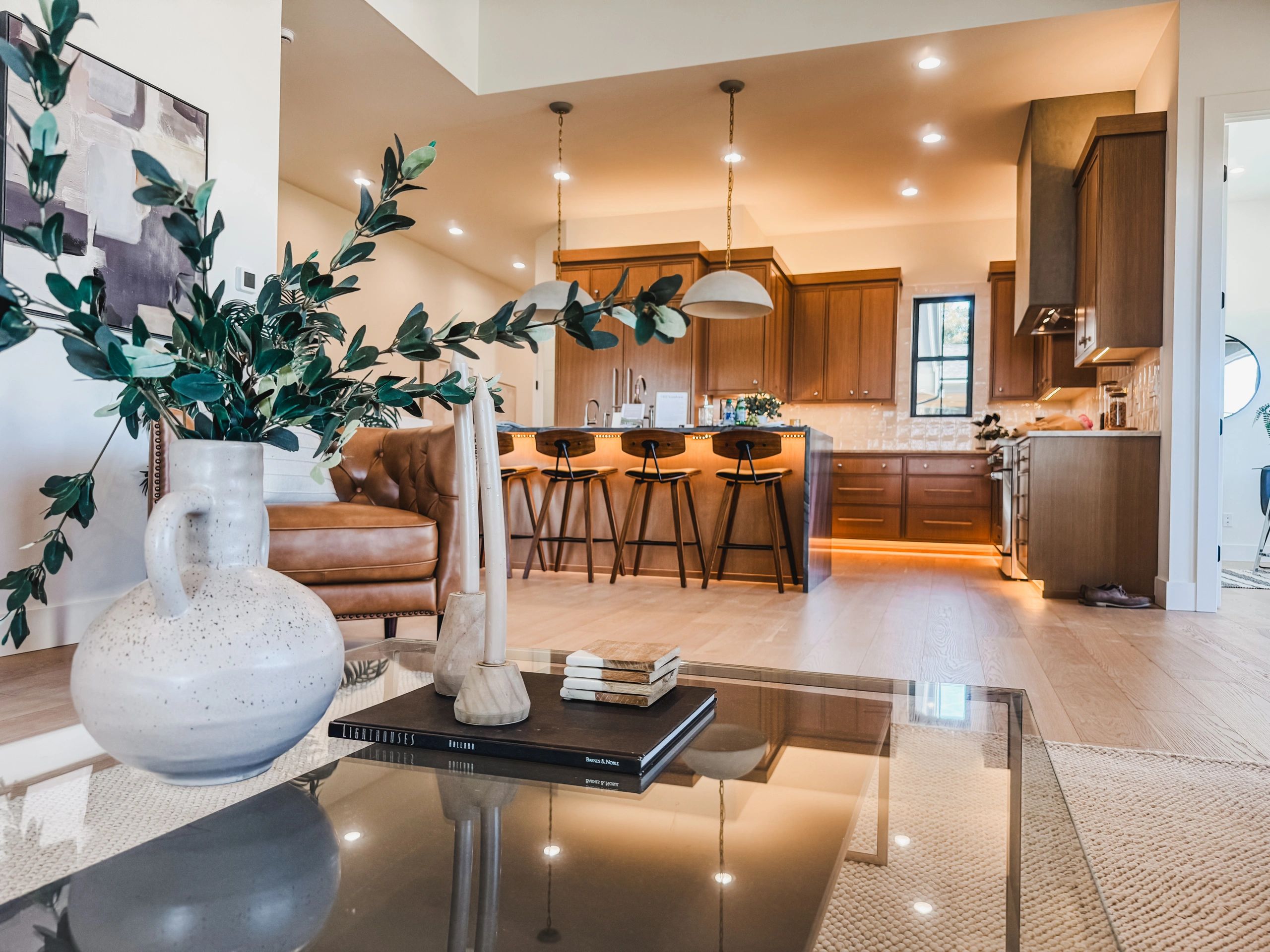 Picture of a new construction multi million dollar home in Gig Harbor