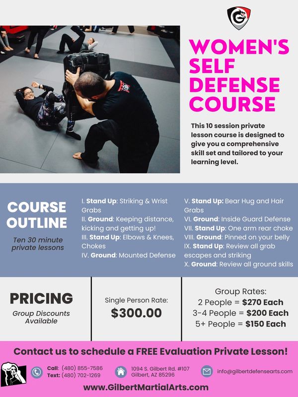 Few Spots Still Available for Health Center's Women's Self-Defense Class