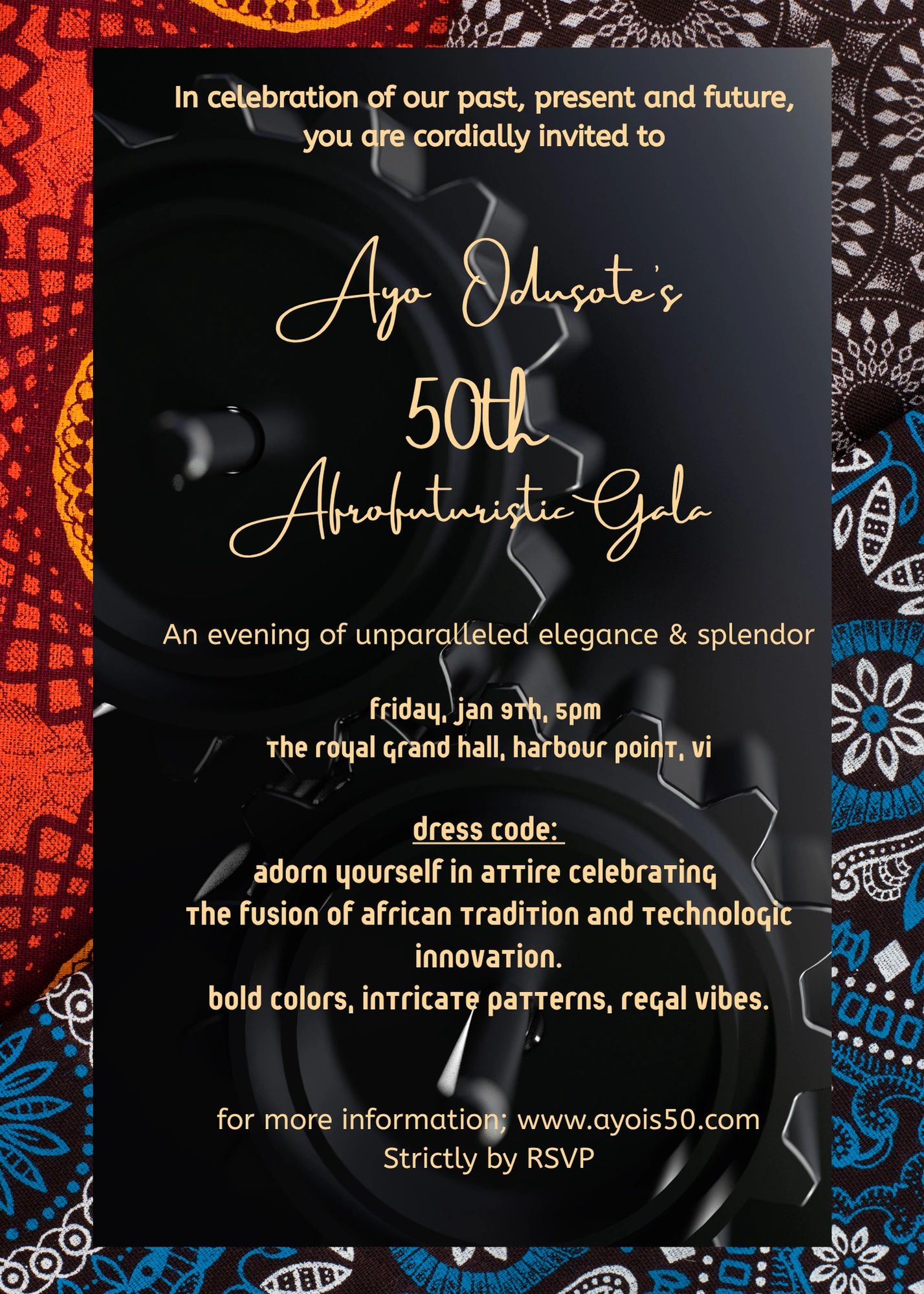 Message from Ayo | Ayo's 50th Birthday Celebration