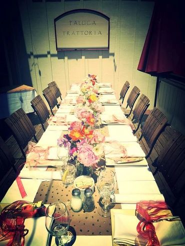 Private wedding showe