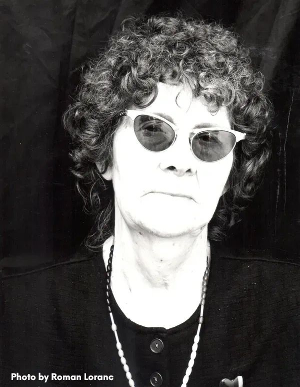 Image of Oklahoma / California poet, Wilma Elizabeth McDaniel. Photo by Roman Loranc.