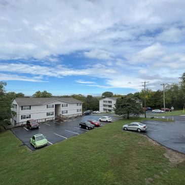 A view of the Apartment Complex.