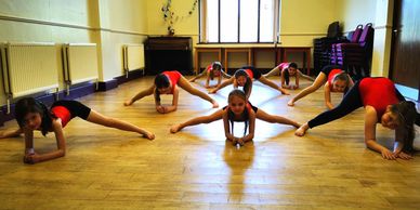 Working on Flexibility in our Wednesday evening classes