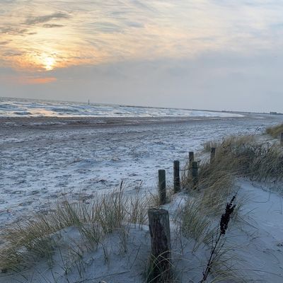 Strand in Damp, Deutschland