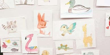 children's drawings of animals