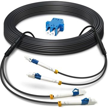 Optical Patch Cords in Singlemode (SM) and Multimode (MM) are available in Duplex (DX) with armored