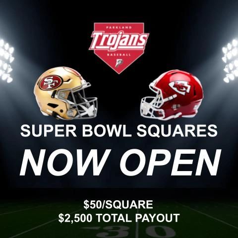 SuperBowl Pool Now Open