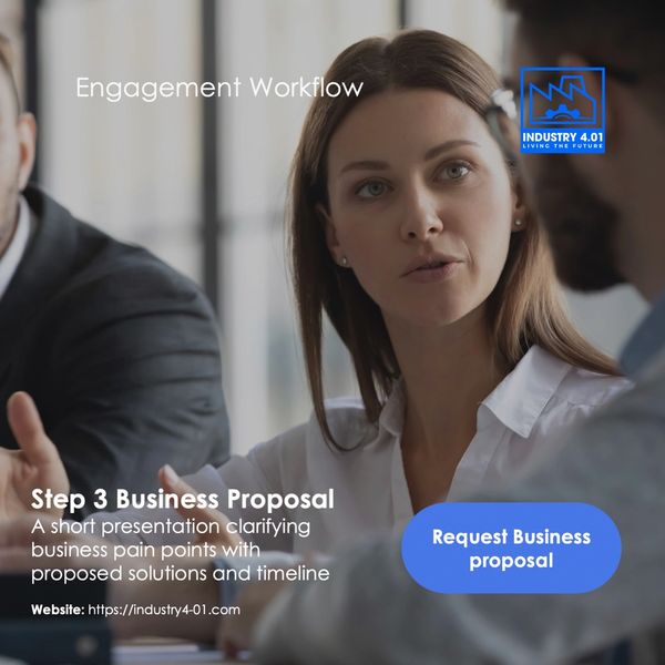 A business developer offerring proposal