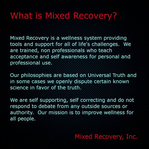 What is Mixed Recovery?