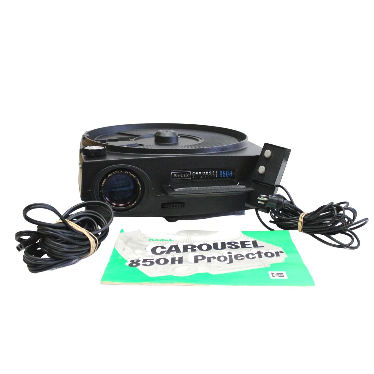 KODAK CAROUSEL 850H Projector w/ Original Owner's Manual, and Remote