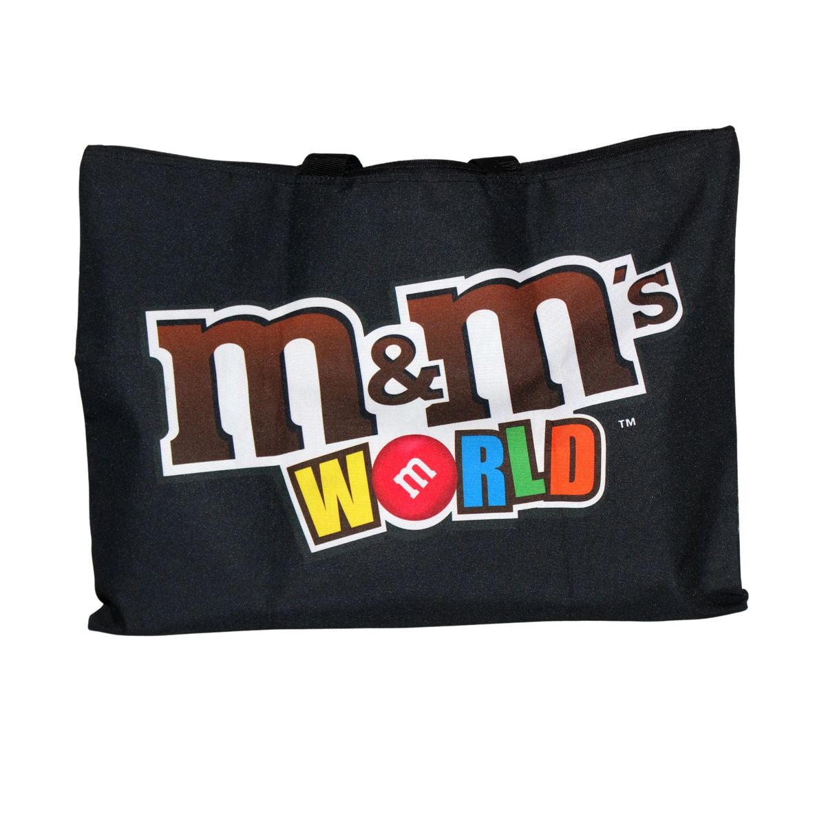 M&M World w/ Characters Tote Bag with Zipper