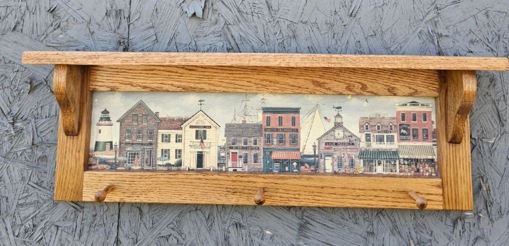 Wall Shelf, Coat Rack Shelf, Custom Made Shelves, Wall Art 