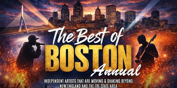 The Best of Boston Annual music event poster.