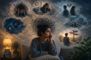 psychologist in Dwarka for overthinking anxiety depression stress relationship & career counselling