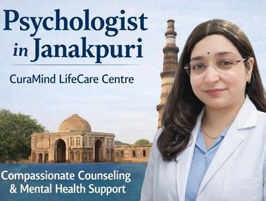counselling in Janakpuri for stress, OCD, anxiety, relationships, career and emotional well-being.