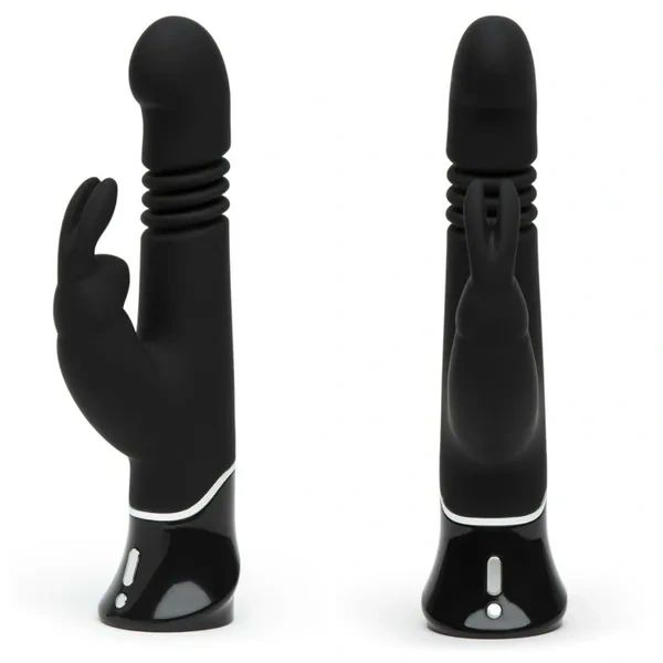 Greedy Girl Thrusting Rabbit Vibrator