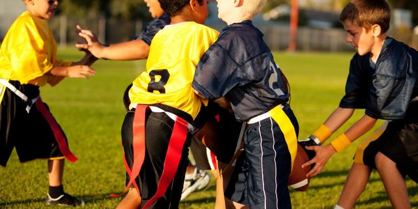 Flag football game