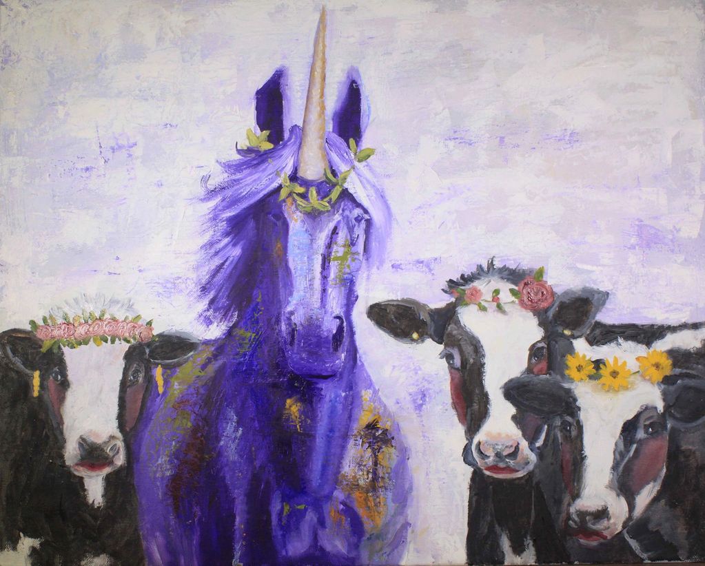 Be a Unicorn in a Herd of Heifers by Cecilia Bramhall