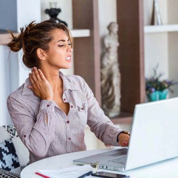 In need of a personal office assessment? Working from home and experiencing neck and shoulder pain?