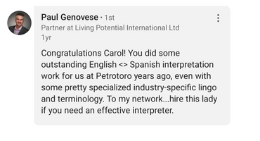 Translator in Lima, Peru
Spanish Translator in Lima, Peru
English Translator in Peru
Spanish Lima