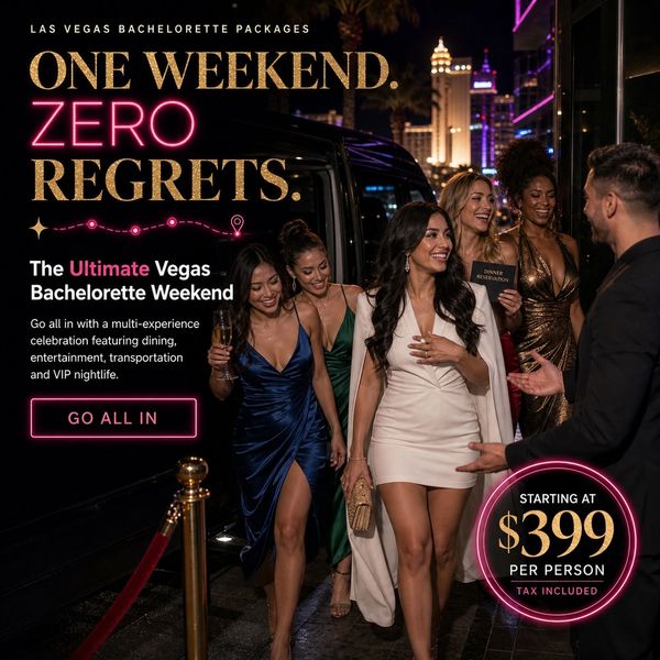 Celebrating a Las Vegas bachelorette weekend with friends and luxury.