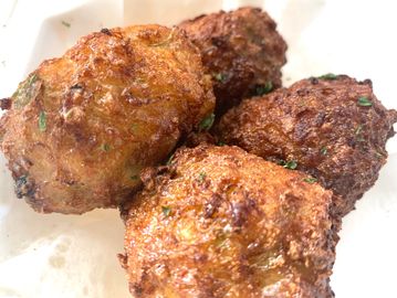 Hushpuppies $4 
Feel free to hushpuppies to any order for an additional $2
