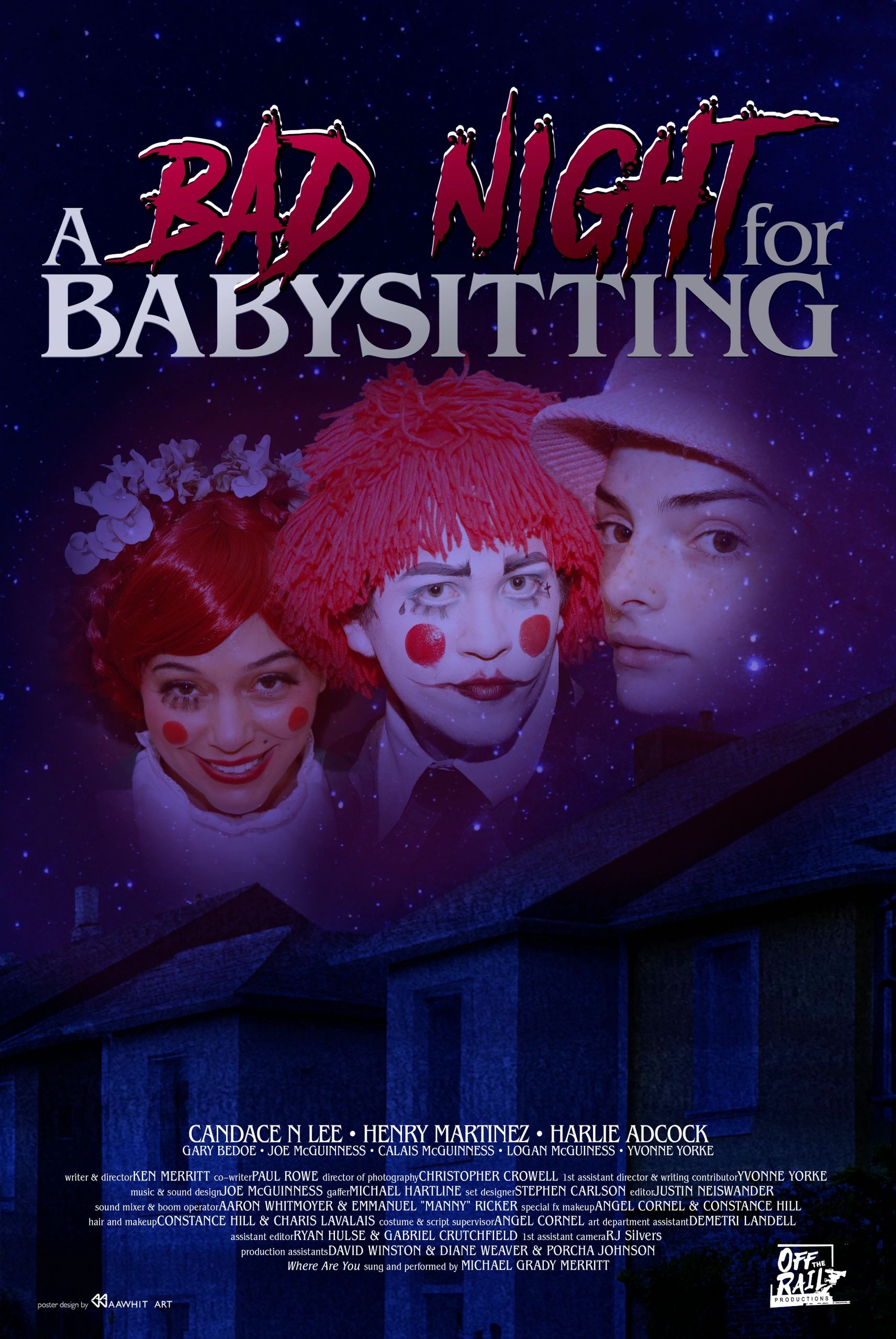 A Bad Night for Babysitting is a short film produced in association with First Friday Filmmakers. Po