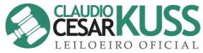Formulário de cadastro Cláudio Cesar Kuss Leilões